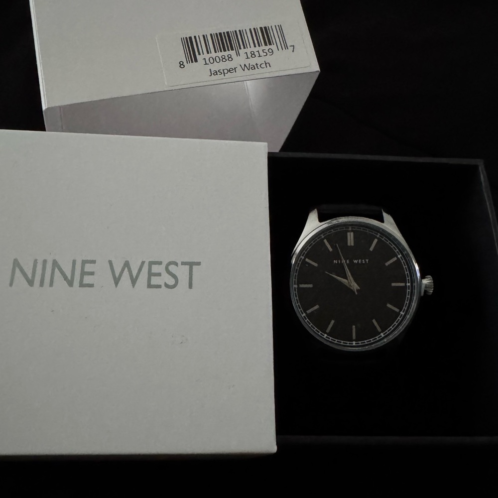 Nine West Jasper Watch Leather Band
